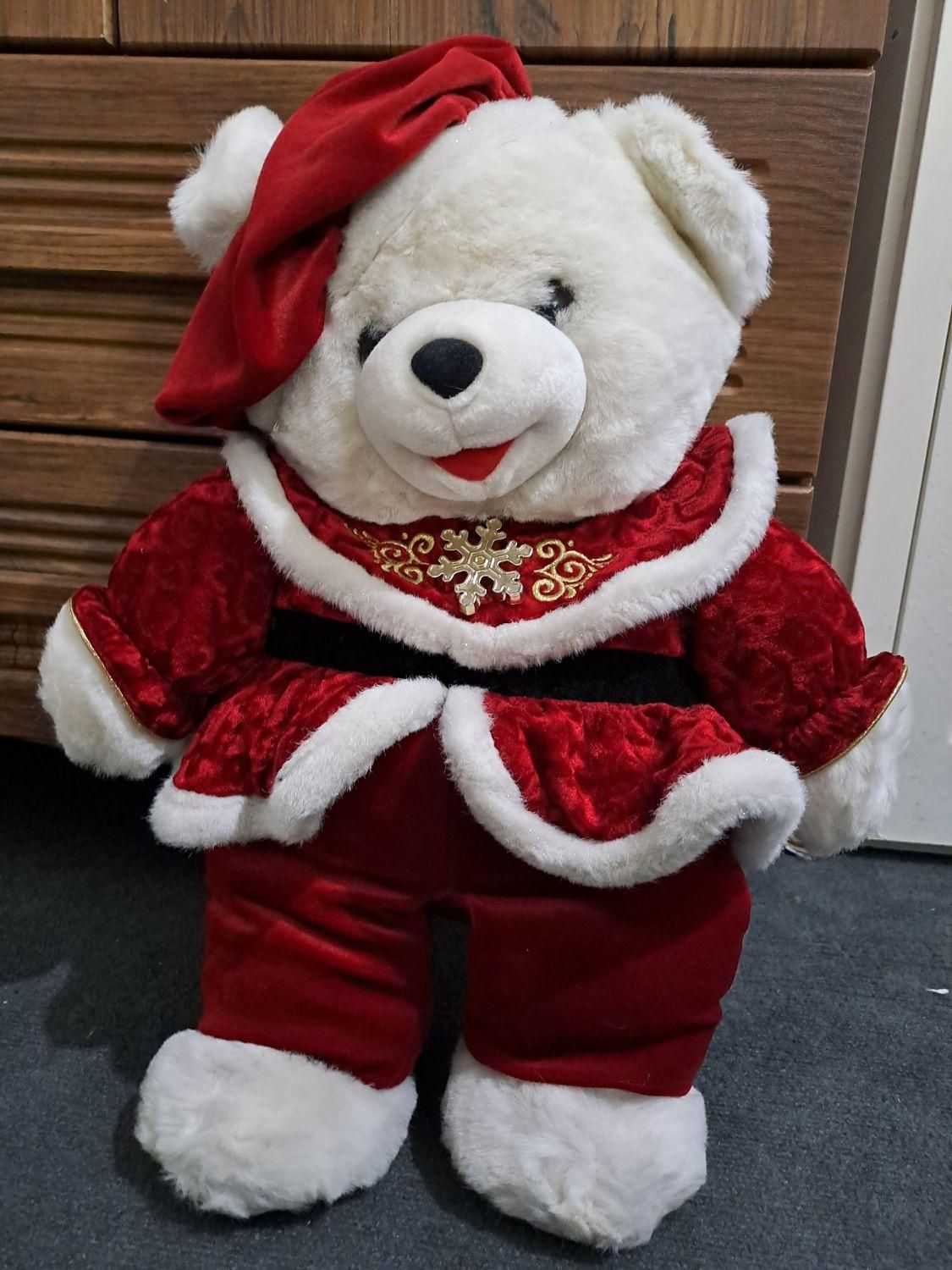 خرس عروسک کریسمسی|اسباببازی|رشت, لاکانی|دیوار