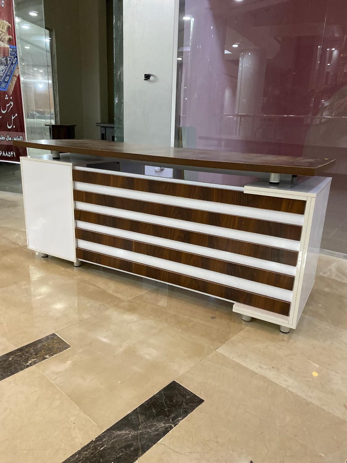 میز اداری / مدیریت/ مبل / صندلی / کد ۸۷۸۲|مبلمان اداری|قشم, |دیوار