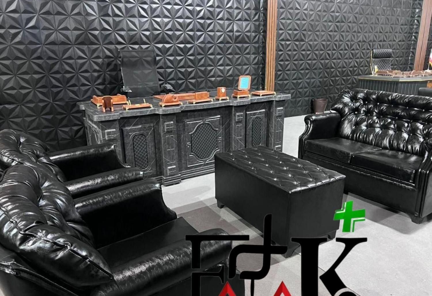 میز شل اداری + مبل پاندا +مدیریت صندلی توری منشی +|دفتر کار|ارومیه, |دیوار