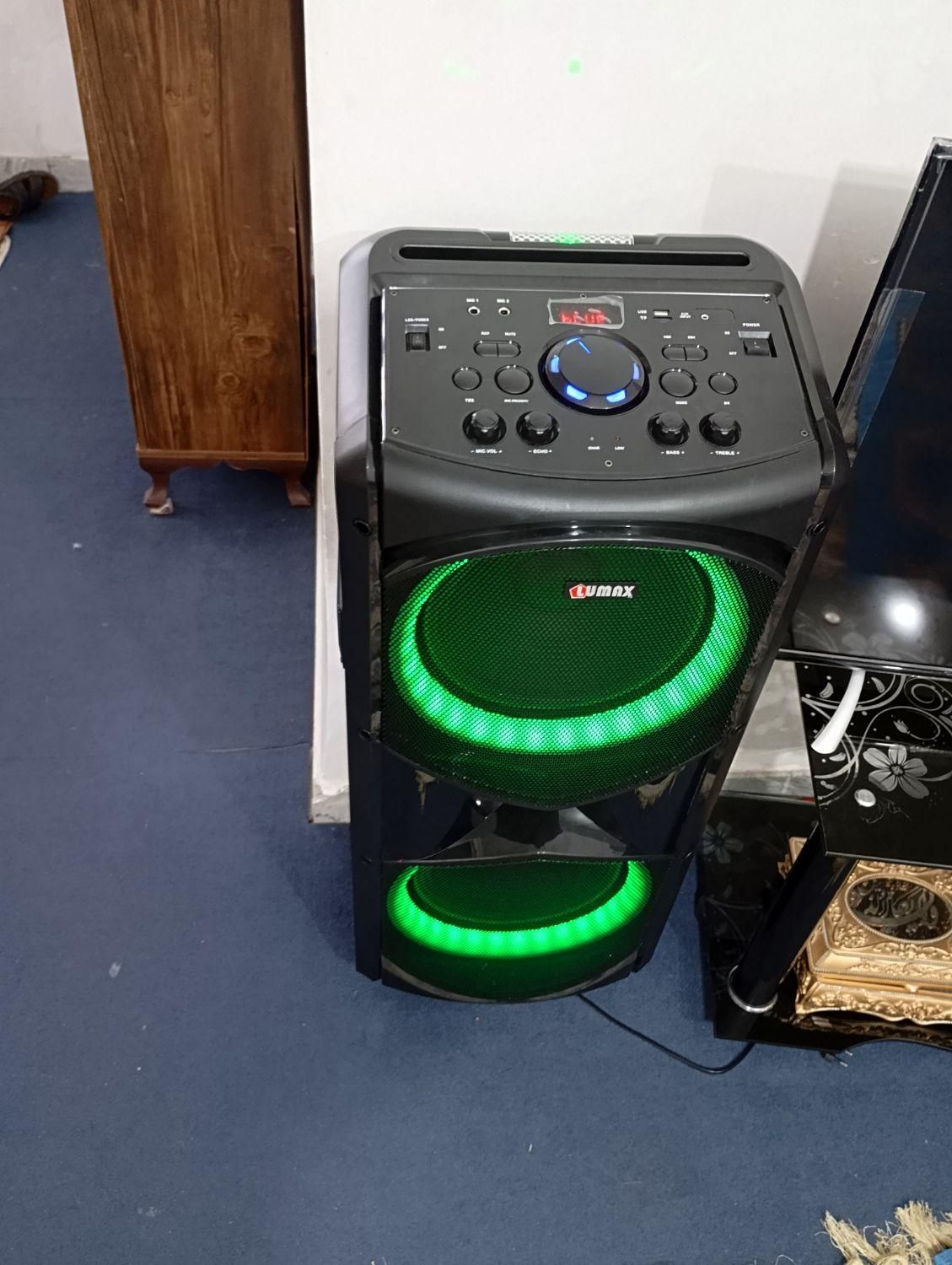 اسپیکر خانگی بلوتوثی کینگ لومکس|سیستم صوتی خانگی|بم, |دیوار