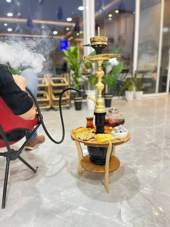 میز قلیان چندکاره و تخت سنتی|مبلمان خانگی و میز عسلی|اصفهان, شاهزید|دیوار