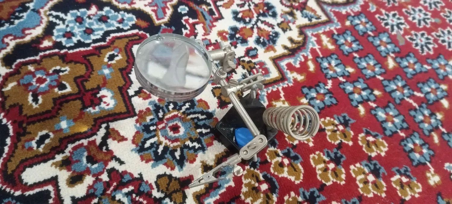 لوپ دستی موبایل با گیره و نگهدارنده هویه|لوازم جانبی موبایل و تبلت|علی‌آباد کتول, |دیوار