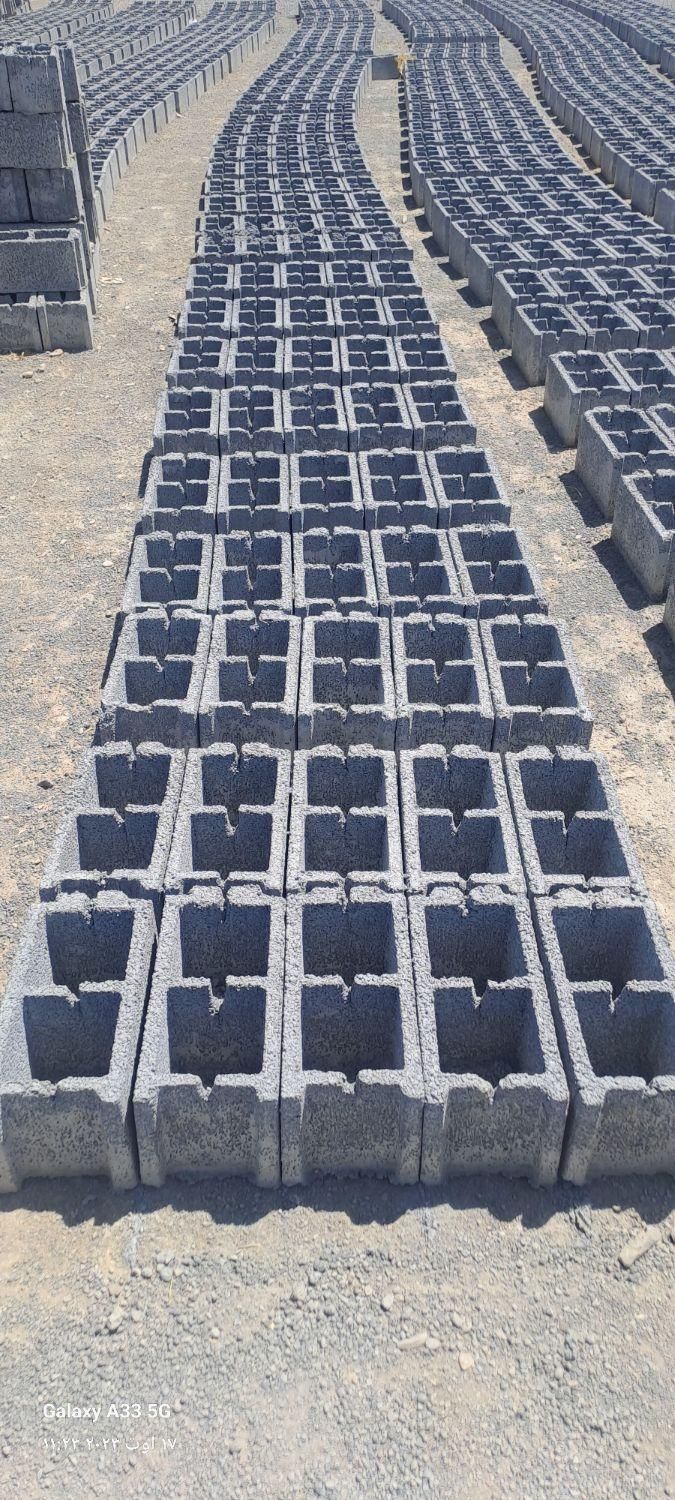 بلوک سیمانی نرومادگی۴۰*۲۰با کیفیت بالا|مصالح و تجهیزات ساختمان|اراک, |دیوار