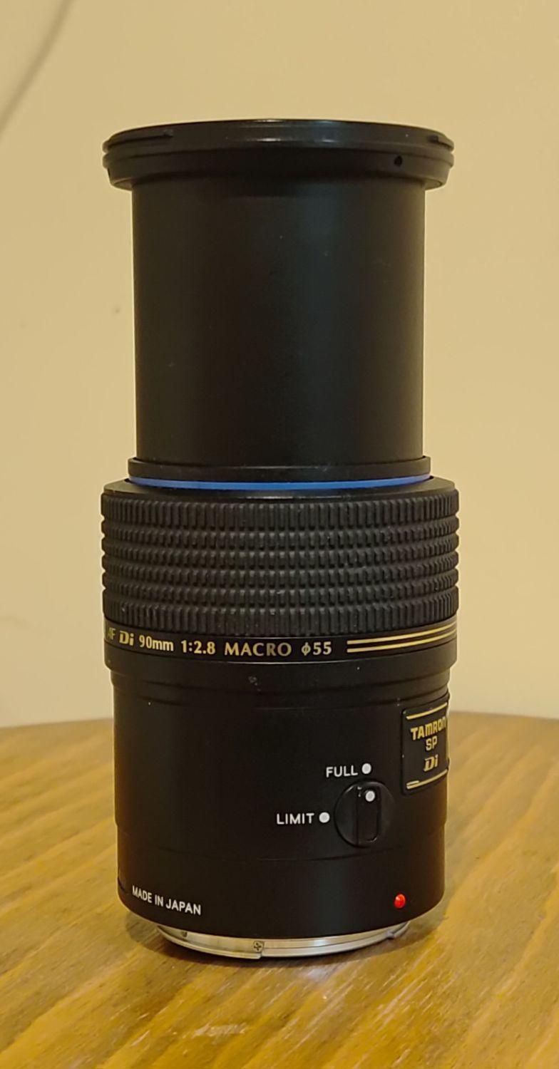 لنز ماکرو دیجیتال F 2.8 - TAMRON SP Di - 90 mm|دوربین عکاسی و فیلم‌برداری|تهران, فرحزاد|دیوار