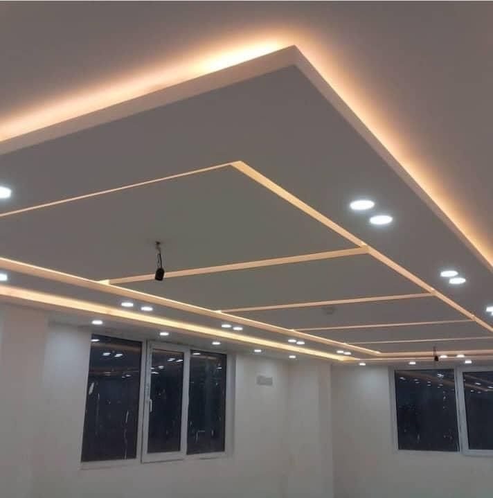 صفرتاصد دکوراسیون+کناف*نقاشی*برق *با چک|خدمات پیشه و مهارت|اسلام‌شهر, شهرک الهیه|دیوار