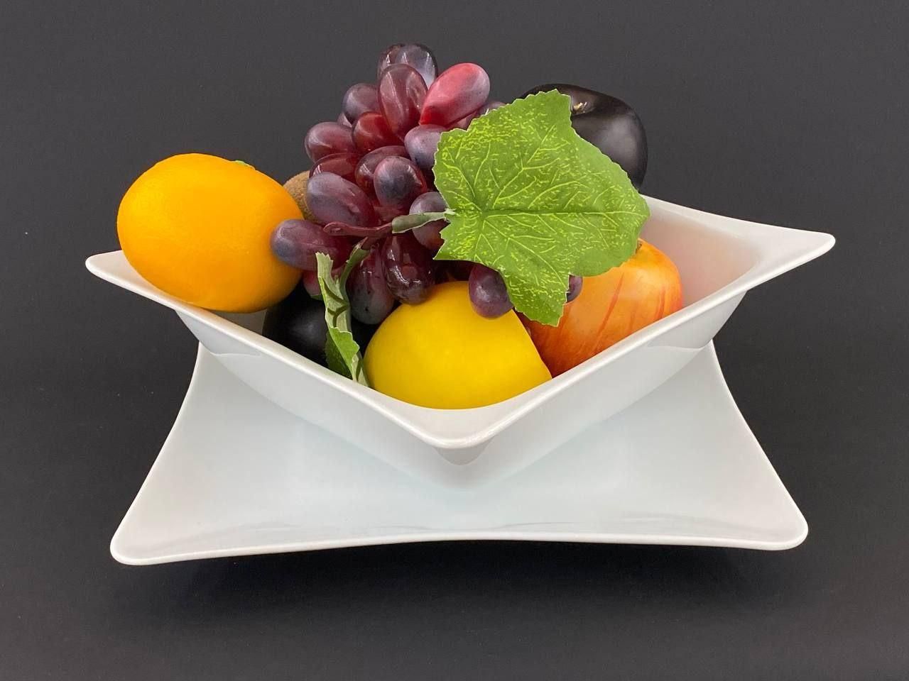 سرویس دوپارچه (کاسه و بشقاب) 4 گوش چینی پارس|ظروف سرو و پذیرایی|بندر انزلی, کارآموزی|دیوار