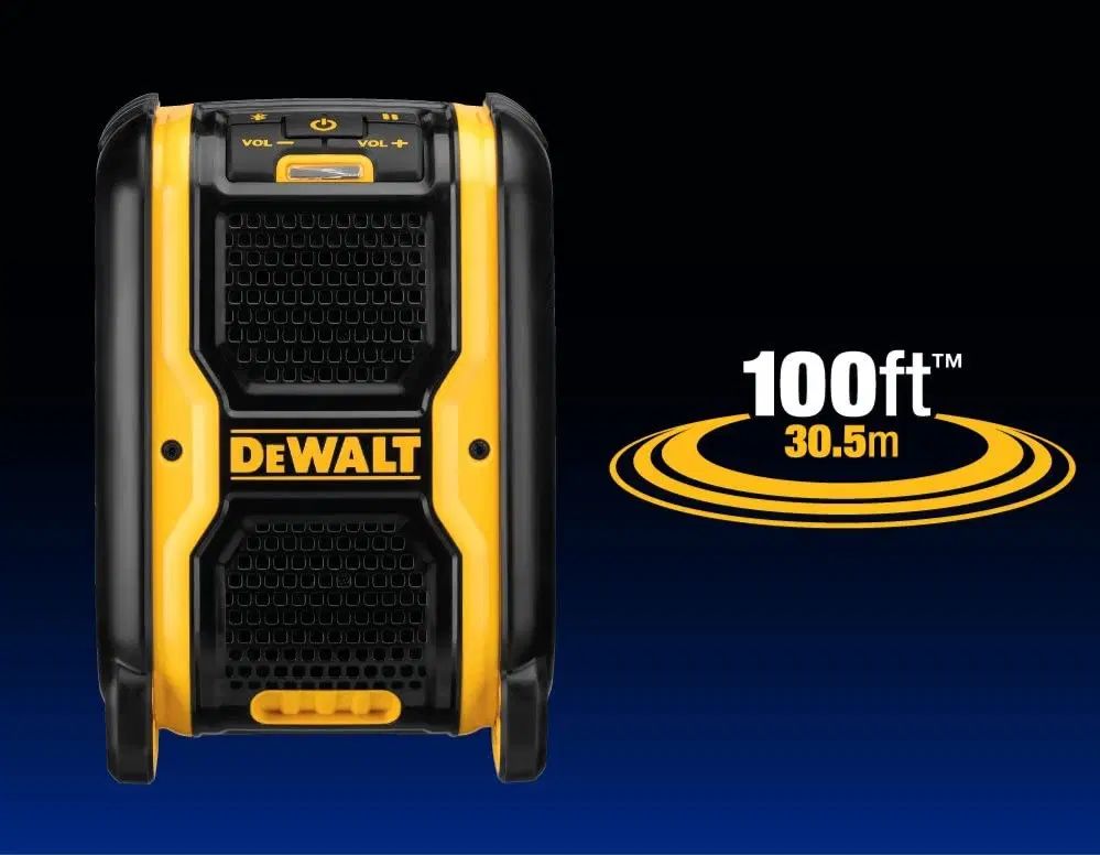 اسپیکر بلوتوثی شارژی دیوالت DEWALT DCR006|پخش‌کننده همراه|تهران, بلوار کشاورز|دیوار
