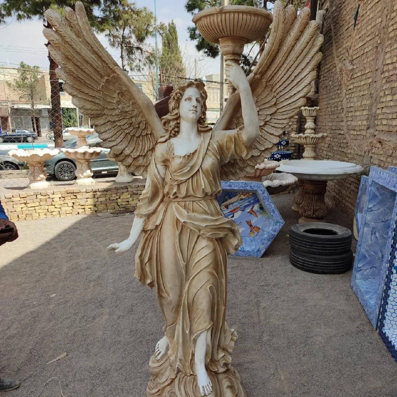 آبنما آبشار حوض باربیکیو نرده بتنی میز صندلی گلدان|مصالح و تجهیزات ساختمان|شیراز, دانشگاه شیراز|دیوار