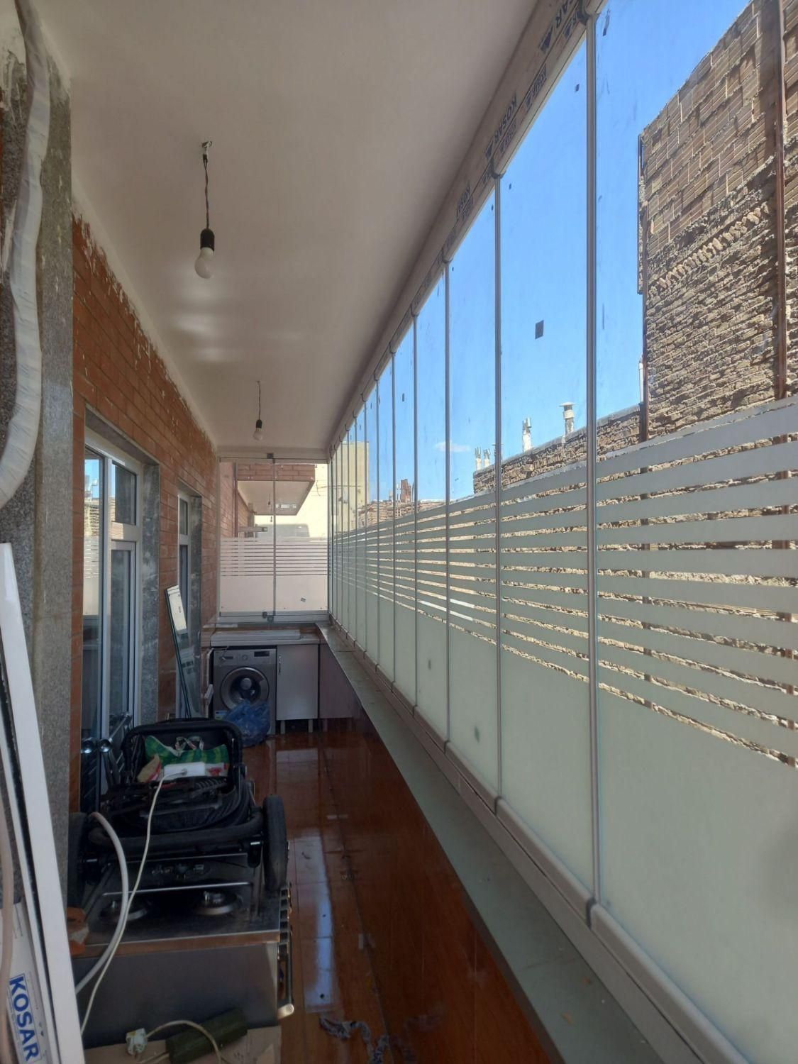 بالکن شیشه ایی متحرک ترک با اقسات ماهانه|خدمات پیشه و مهارت|تبریز, |دیوار