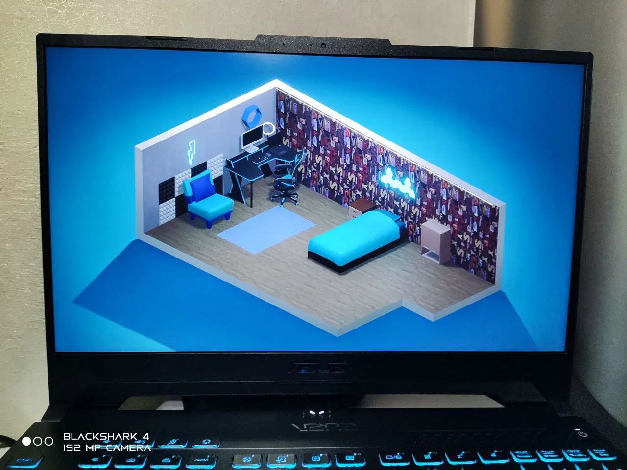 لپ تاپ گیمینگ asus رندرFX 507z i7 12700 rtx 3060|رایانه همراه|کرج, عظیمیه|دیوار