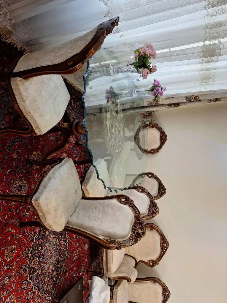 سرویس مبلمان استیل به همراه ناهارخوری|مبلمان خانگی و میز عسلی|تهران, کاج|دیوار