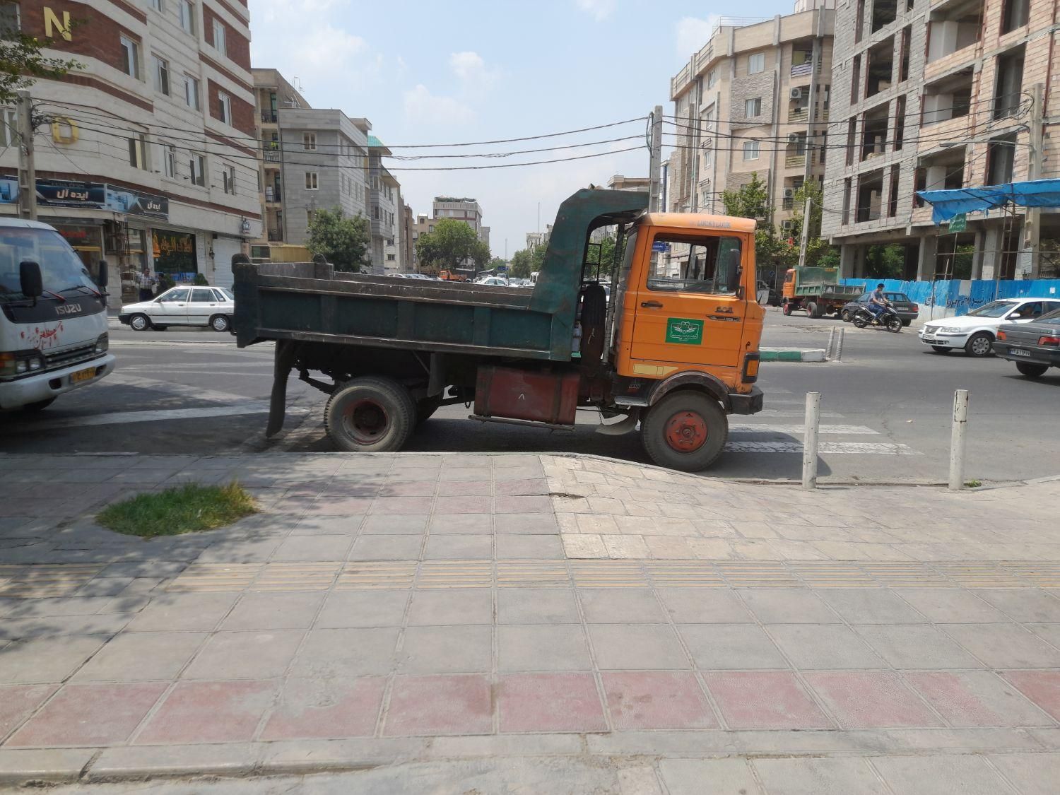 کمپرسی خاورحمل نخاله وشاخه|خدمات حمل و نقل|تهران, جوادیه|دیوار