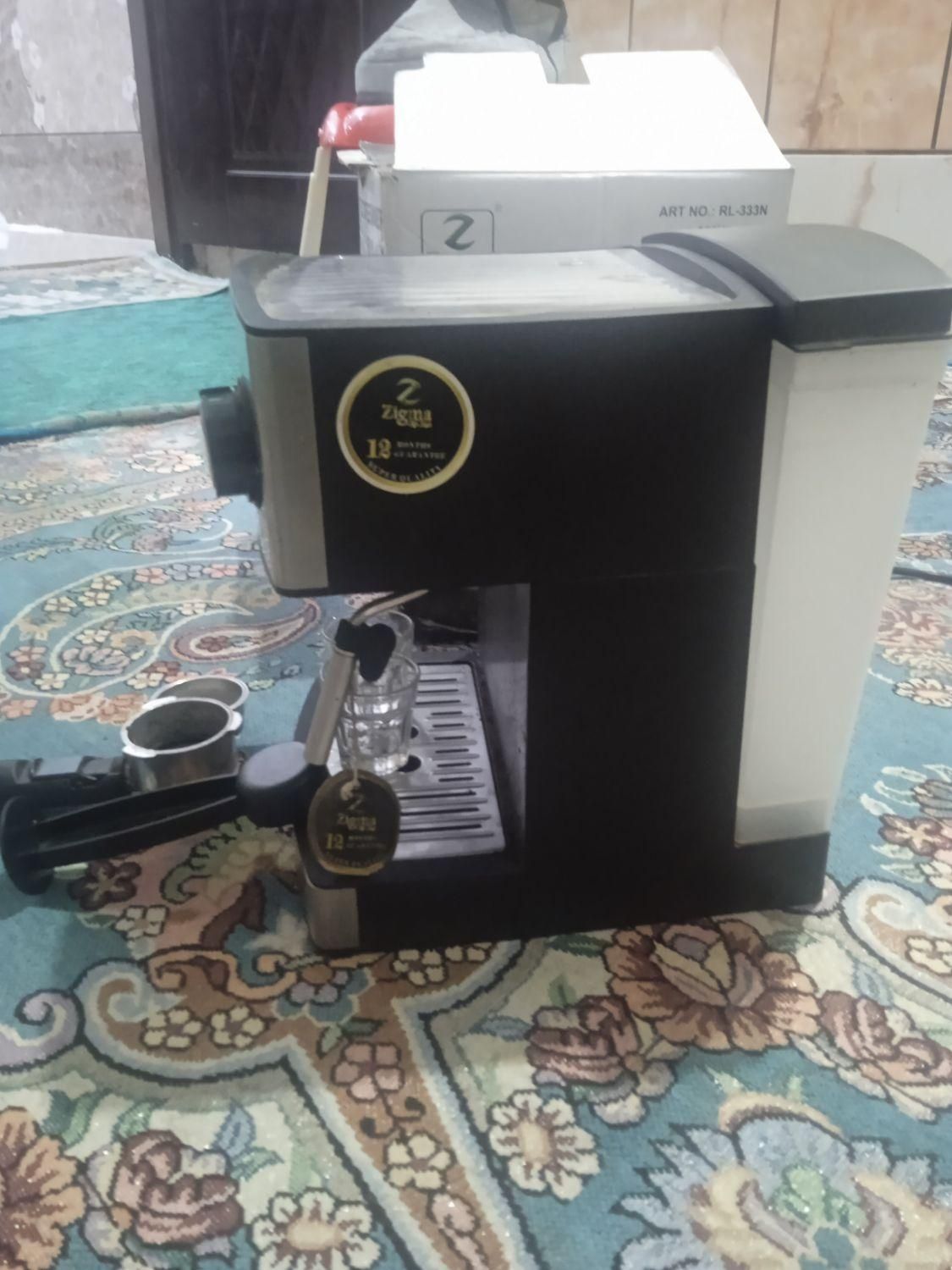 قهوه ساز مارکzigma|سماور، چای‌ساز، قهوه‌ساز|میناب, |دیوار