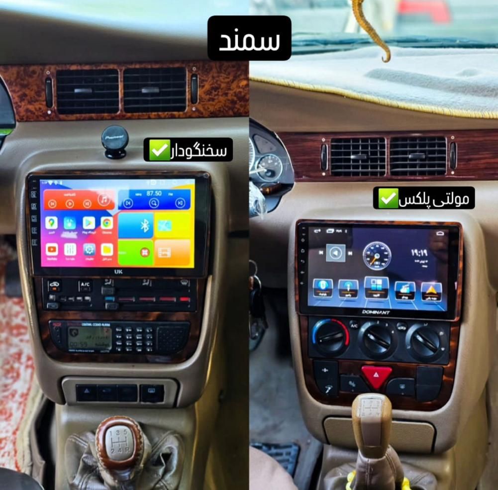 مانیتور اندروید سمند Lx سورن ef7 ال ایکس فابریک|قطعات یدکی و لوازم جانبی|تهران, خرمشهر|دیوار