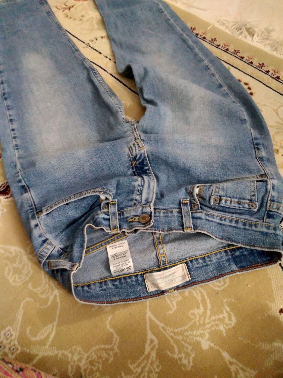 شلوارهای لی در سایز های مختلف مردانه و زنانه سالم|لباس|بندر انزلی, معلم|دیوار