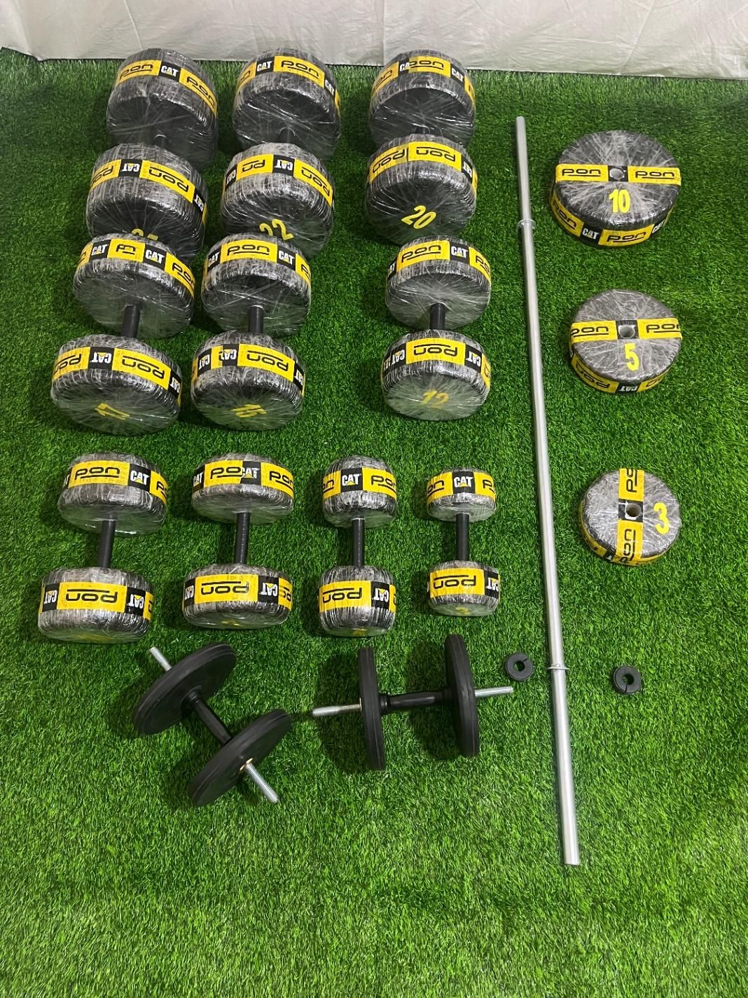 دمبل هالتر ورزشی(وزنه بدنسازی بتنی)|تجهیزات ورزشی|شهریار, شهریار|دیوار