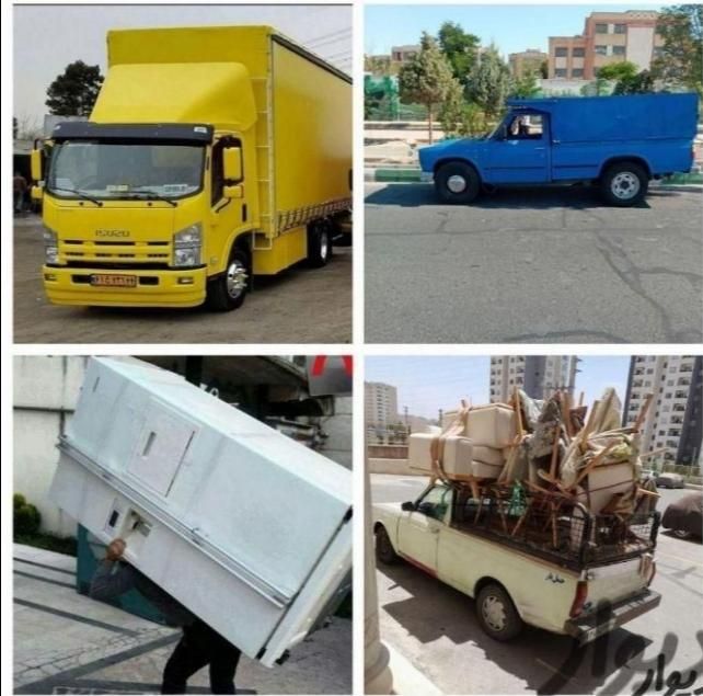 باربری‌حجت‌بارحمل‌اثاثیه‌منزل ‌خاور۶/۵مترکارگرخالی|خدمات حمل و نقل|مشهد, شهرک رازی (شهرک غرب)|دیوار