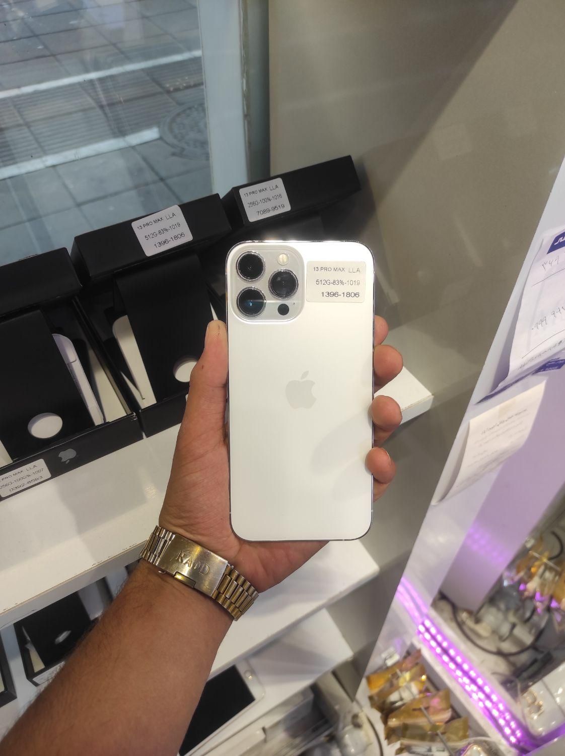 اپل iPhone 13 Pro Max با حافظهٔ ۵۱۲ گیگابایت|موبایل|مشهد, احمدآباد|دیوار