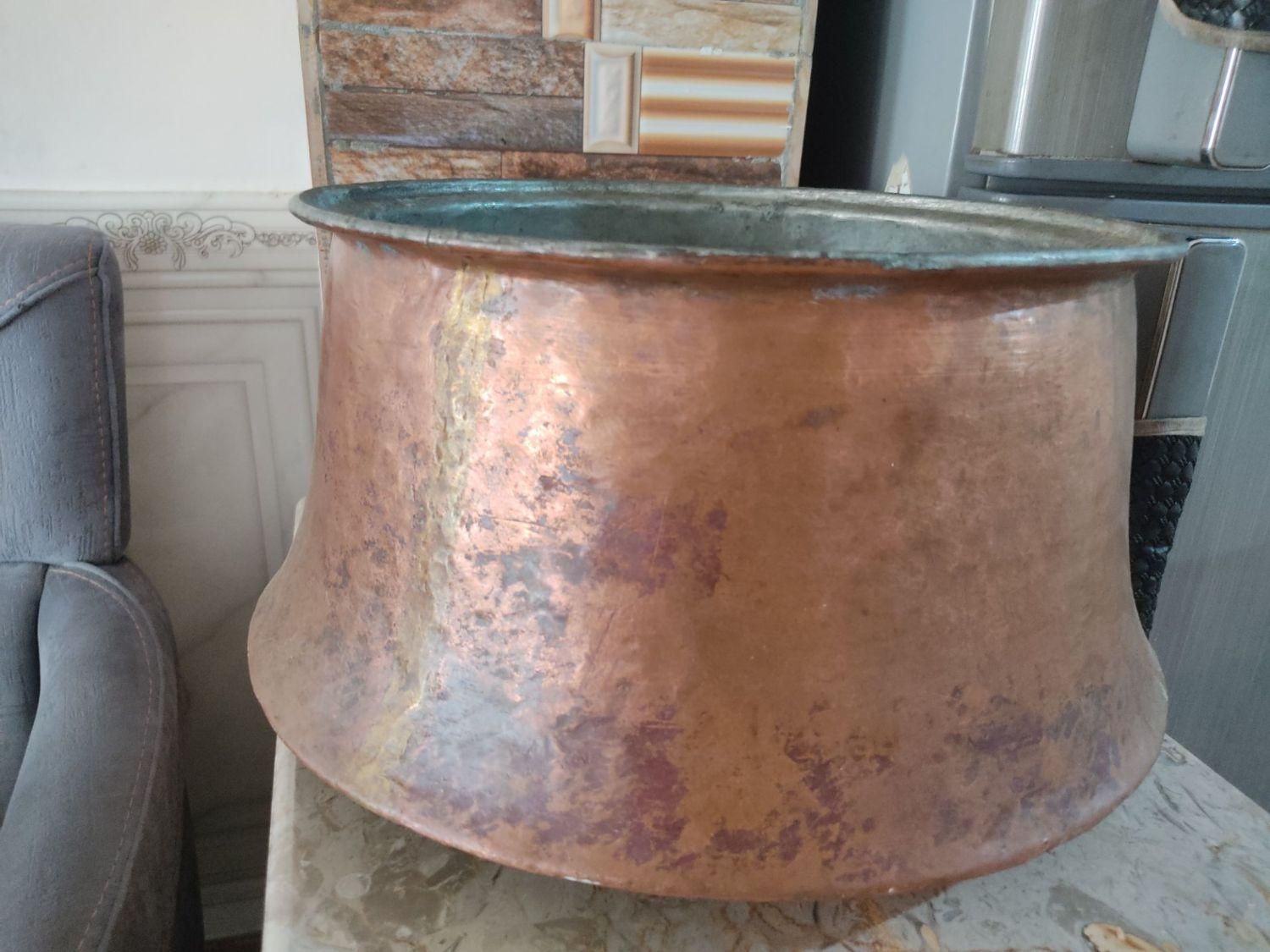 دیگچه مس|ظروف پخت‌وپز|چناران, |دیوار