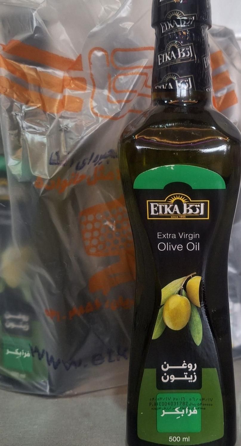 روغن زیتون اتکا ۴۰ تومن کمتر قیمت|خوردنی و آشامیدنی|اصفهان, جلفا|دیوار