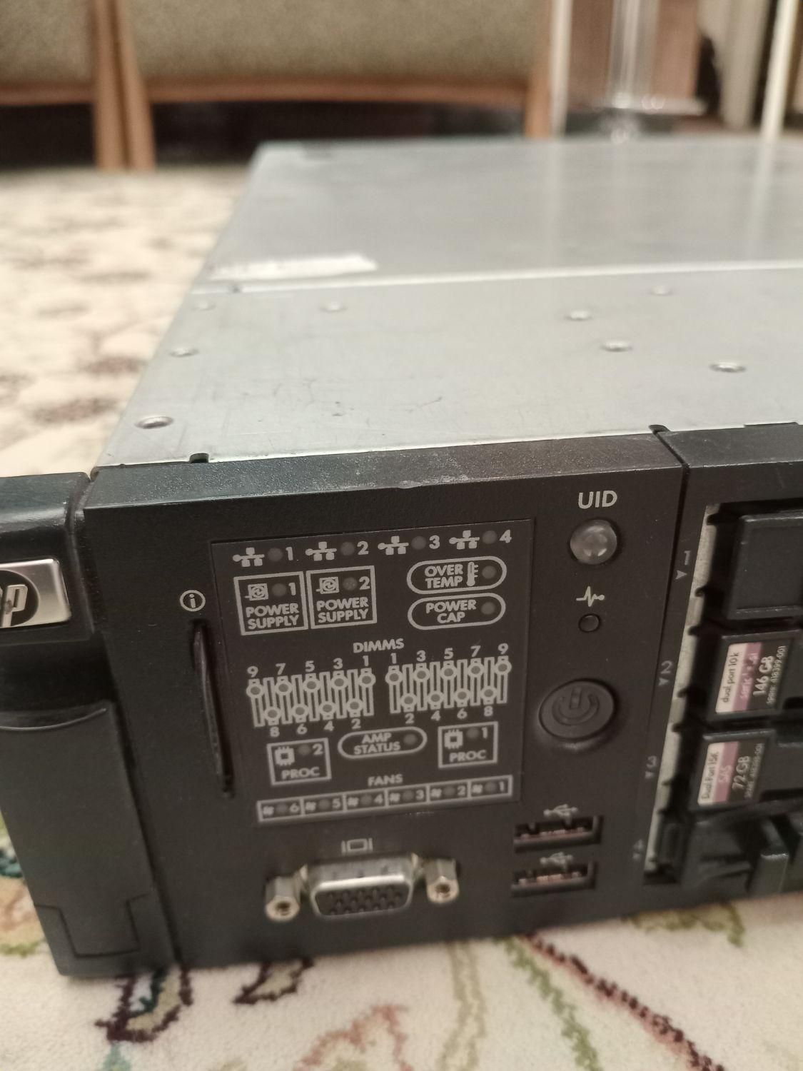 سرور hp dl380|قطعات و لوازم جانبی رایانه|تهران, امیریه|دیوار