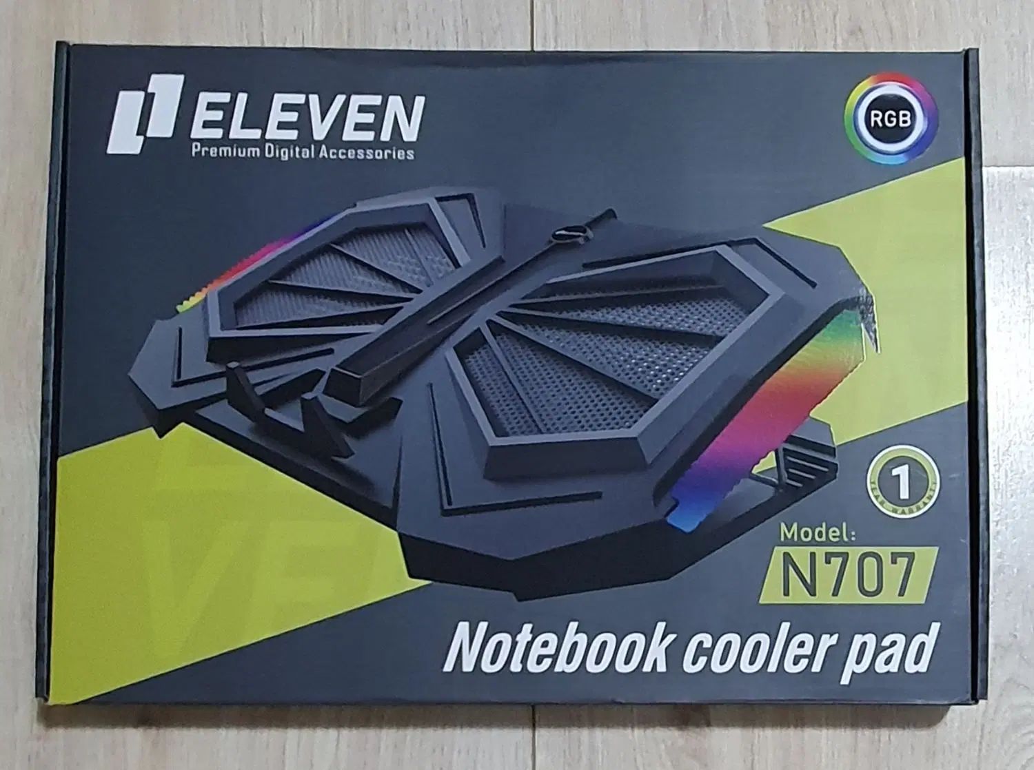 پایه نگهدارنده و خنک کننده لپ تاپ cooler pad N707|قطعات و لوازم جانبی رایانه|تهران, نصرت|دیوار