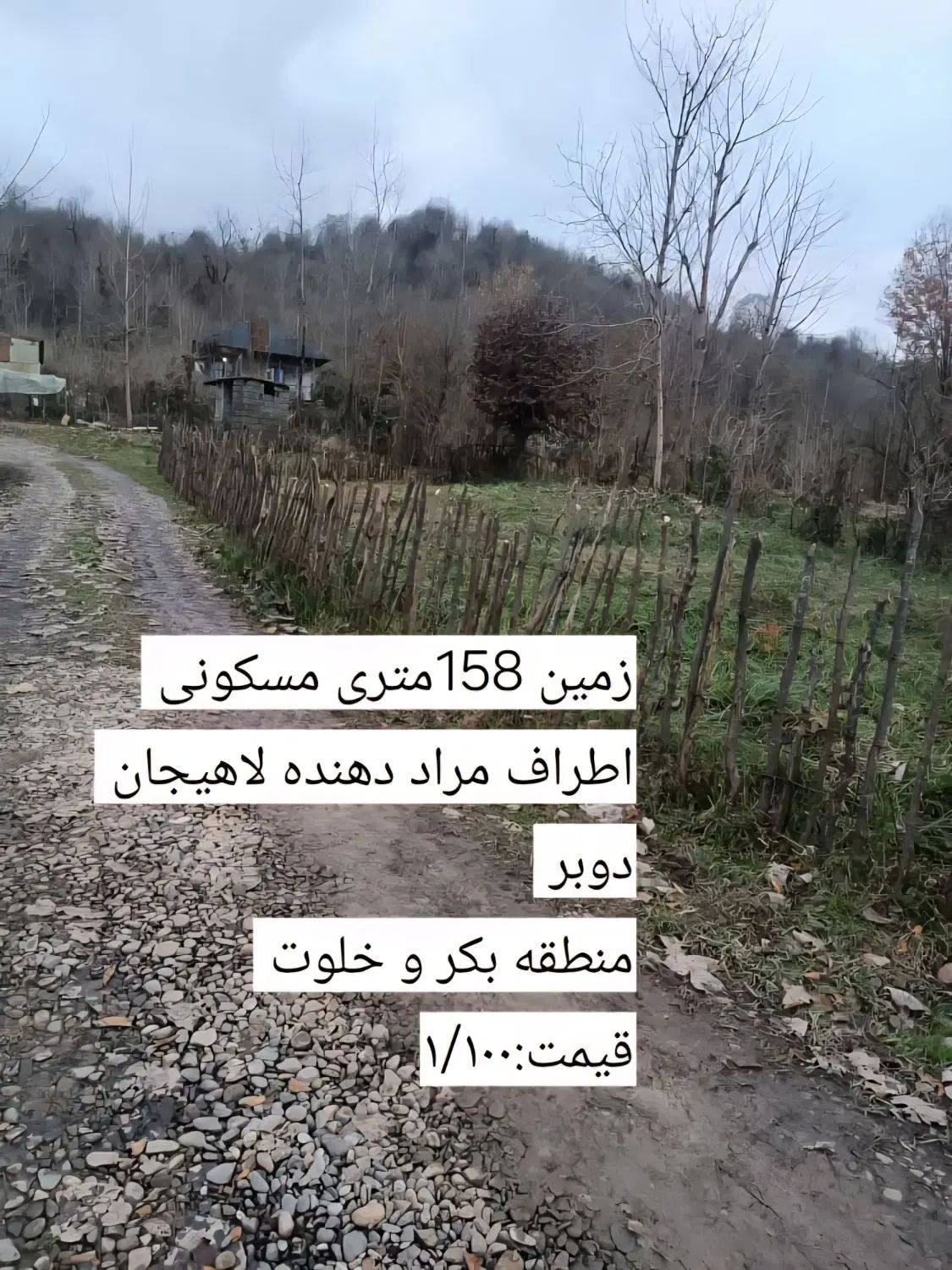 چند قطعه زمین مسکونی با قیمت پایین و استثنایی|فروش زمین و ملک کلنگی|لاهیجان, طالقانی|دیوار