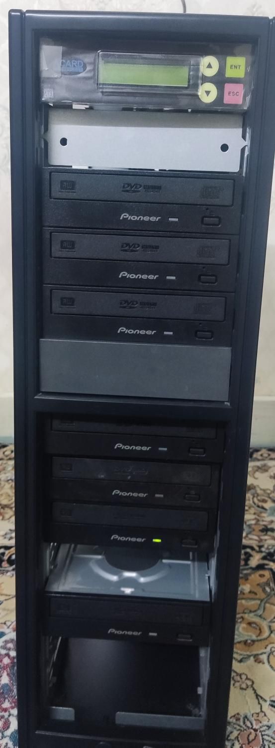 داپلیکیتور حرفه‌ای 1 به 11 پایونیر تمیز و سالم|پخش‌کننده DVD و ویدیو|خرم‌آباد, |دیوار