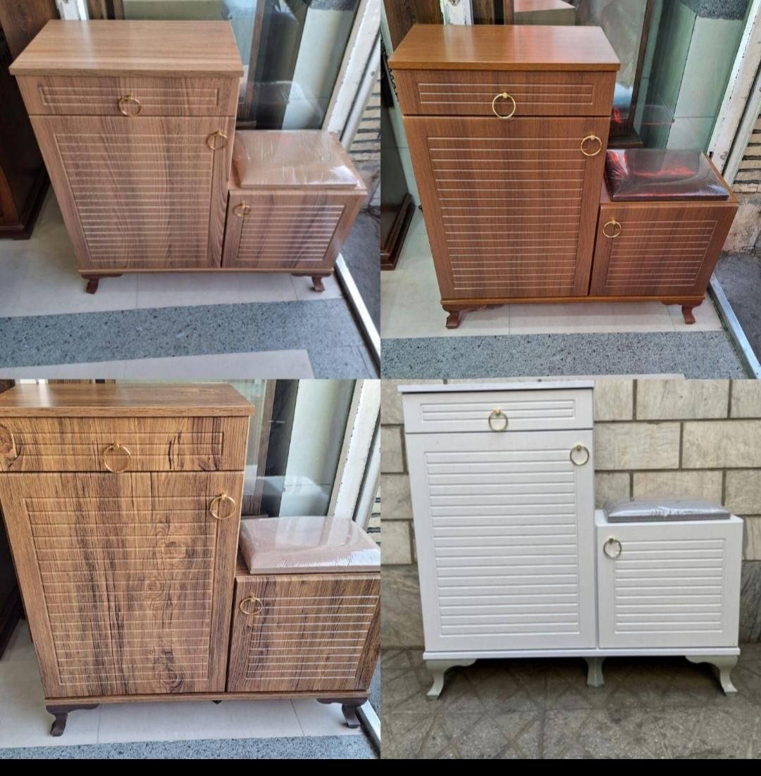 جا کفشی نشیمن دار|جاکفشی، کمد، دراور|بهبهان, |دیوار