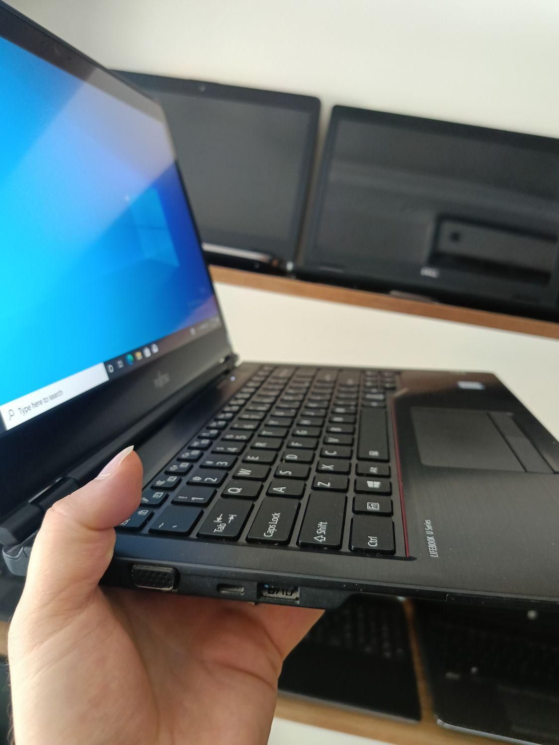 لپتاپ فوجیتسو ژاپن i7 8565 رم8 هاردssd صفحه لمسی|رایانه همراه|مشهد, گوهرشاد|دیوار