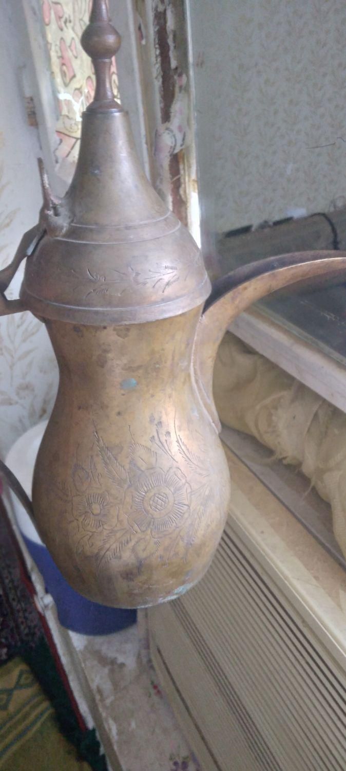 دله قهوه قدیمی واصلی|قوری، کتری، قهوه‌ساز دستی|سوسنگرد, |دیوار