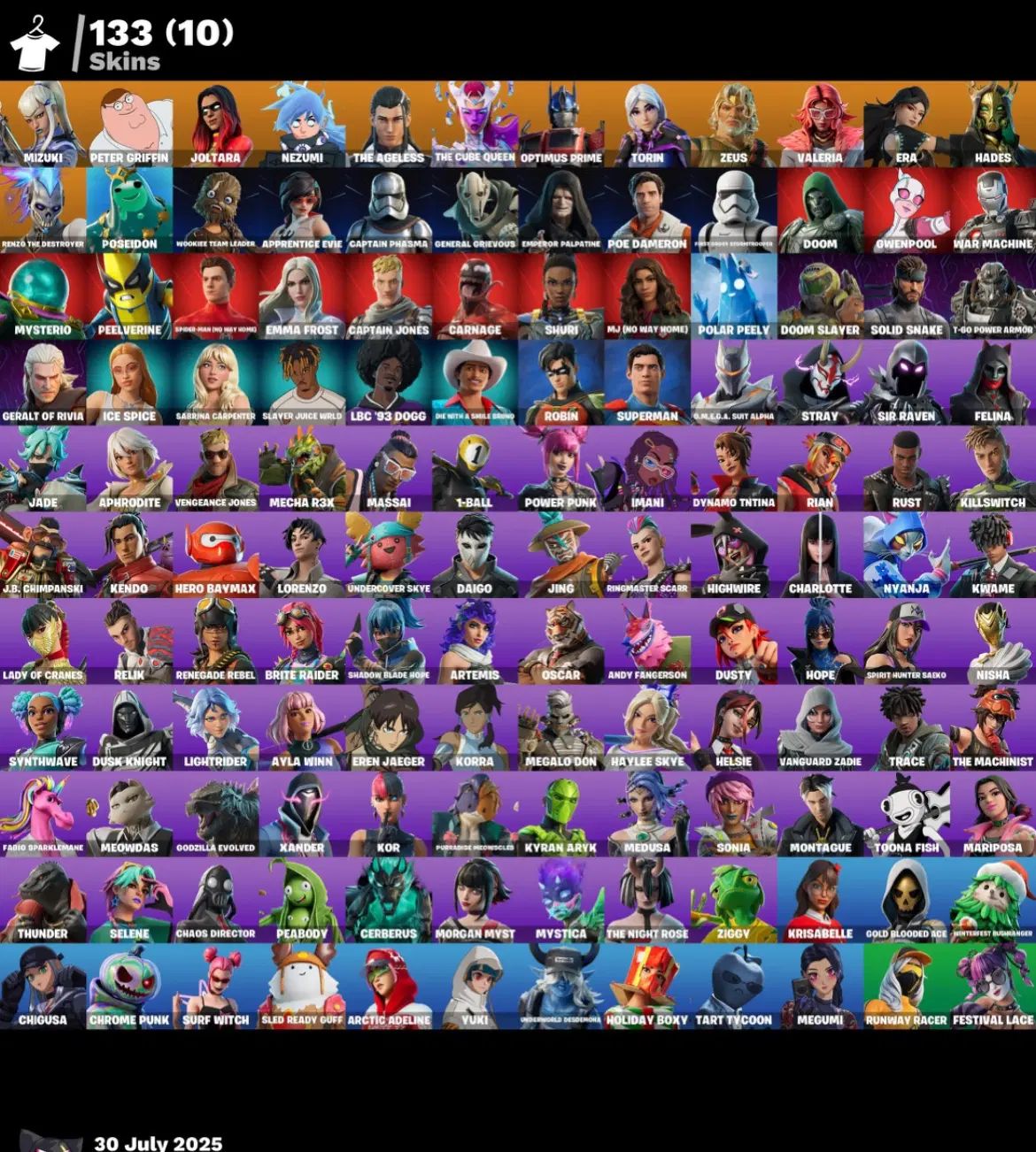 اکانت فورتنایت ( Fortnite )|کنسول، بازی ویدئویی و آنلاین|تهران, نیروی هوایی (پیروزی)|دیوار