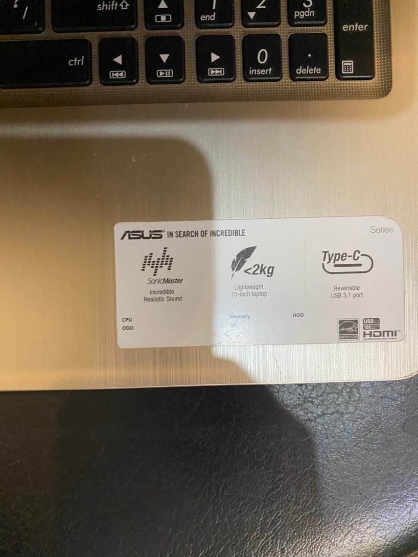 Asus A520|رایانه همراه|گرگان, |دیوار