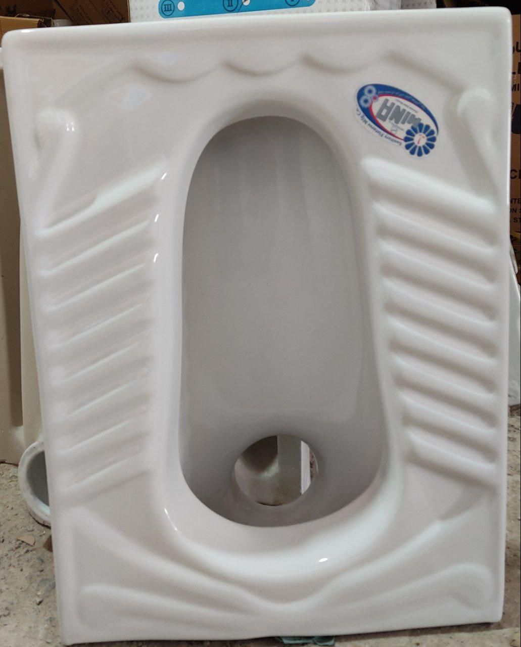 کاسه توالت لعاب سفید|لوازم سرویس بهداشتی|قزوین, |دیوار