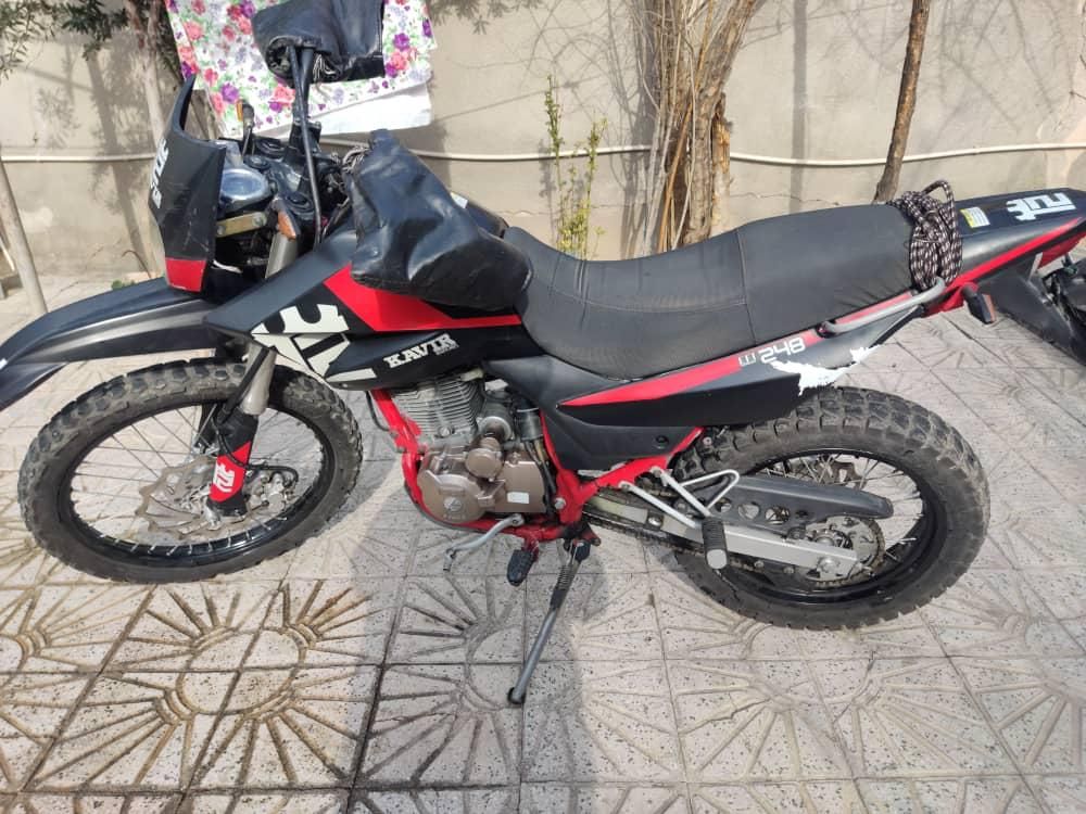 موتور تریل کویر t2 250cc 250 سی سی فنی|موتورسیکلت|کوهدشت, |دیوار