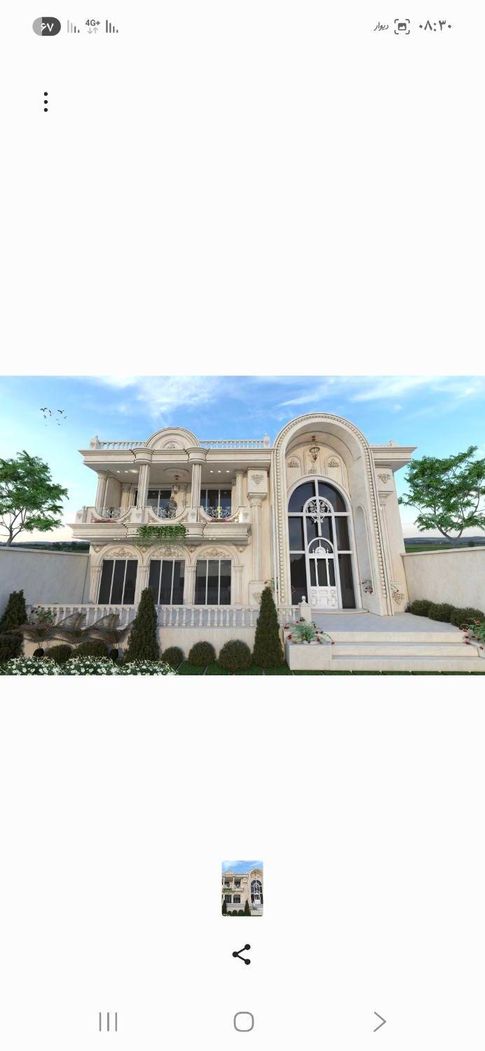 پیش فروش ویلاهای دوبلکس استخردار|فروش خانه و ویلا|شاهدشهر, |دیوار