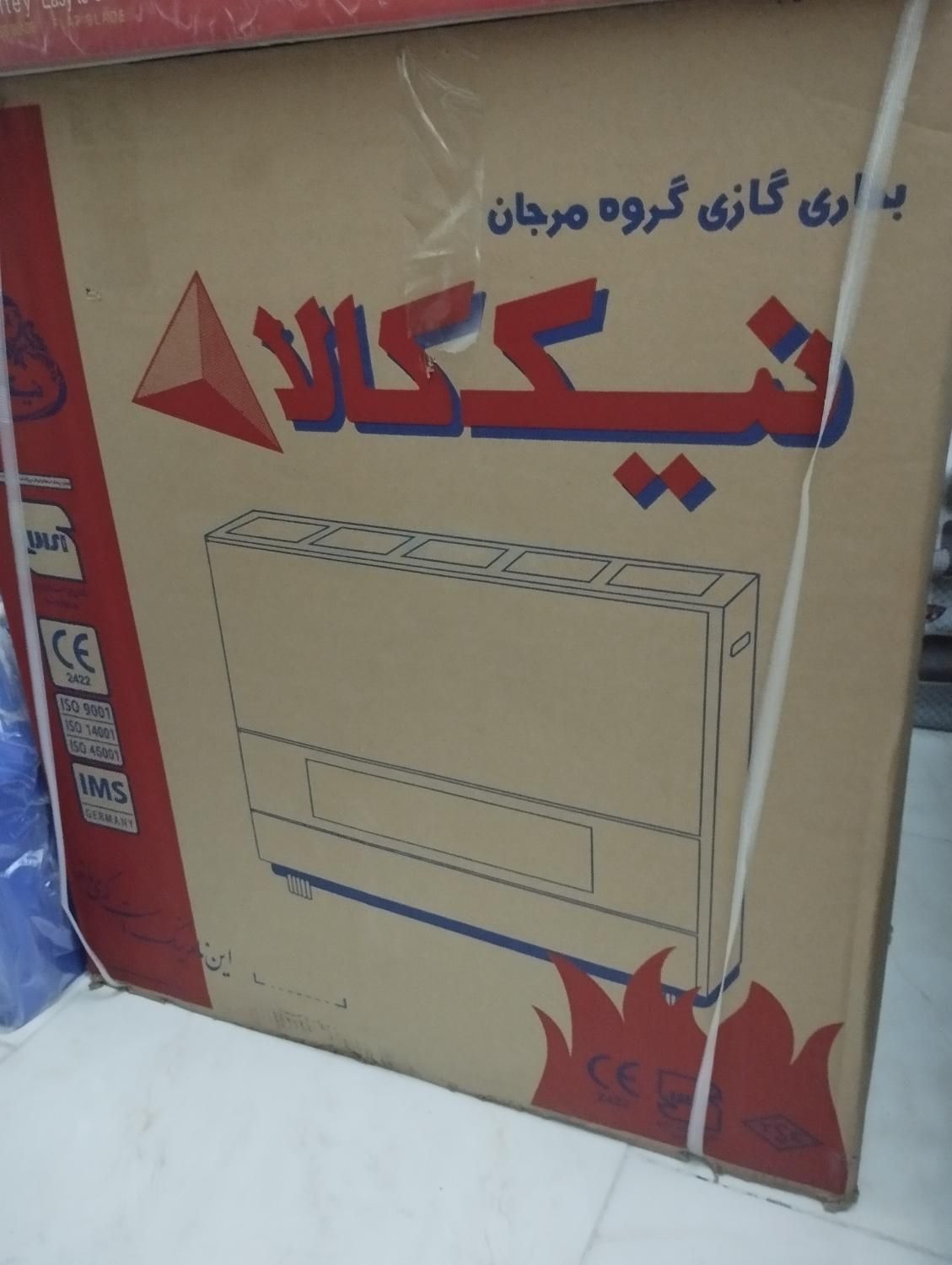بخاری گازی مدل mn9|بخاری، هیتر، شومینه|اندیشه, |دیوار