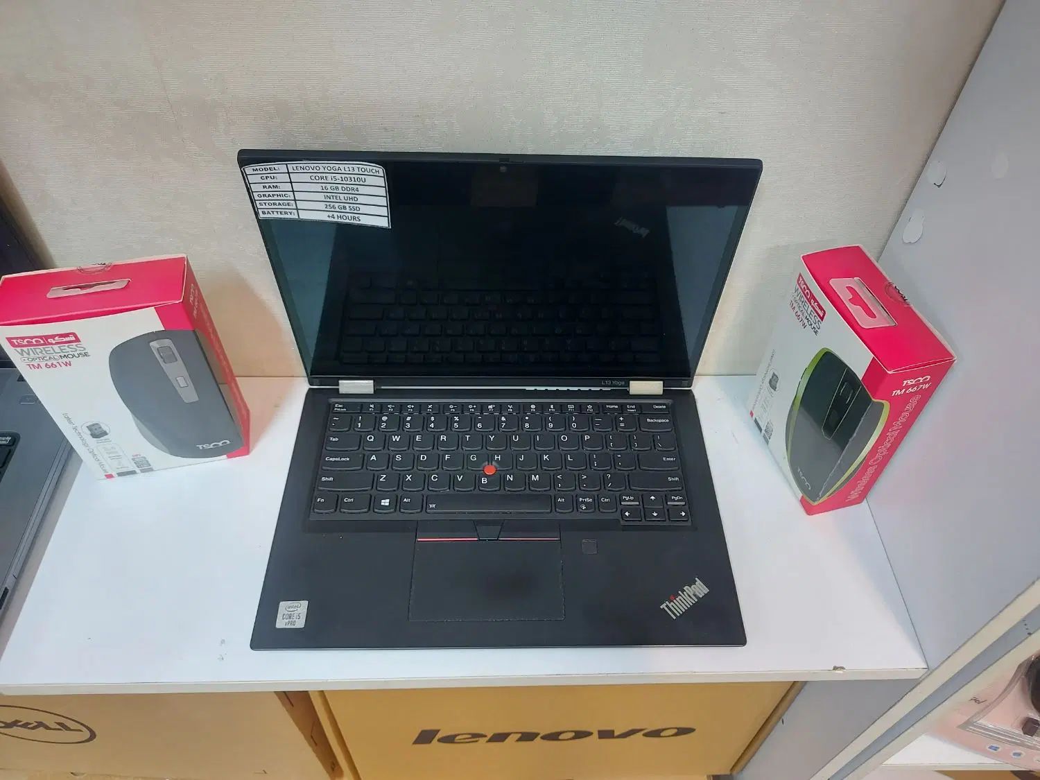 لپتاپcore i5نسل10هاردssdرم16 کاملانوباکارتن‌تاچ360|رایانه همراه|تهران, پونک|دیوار