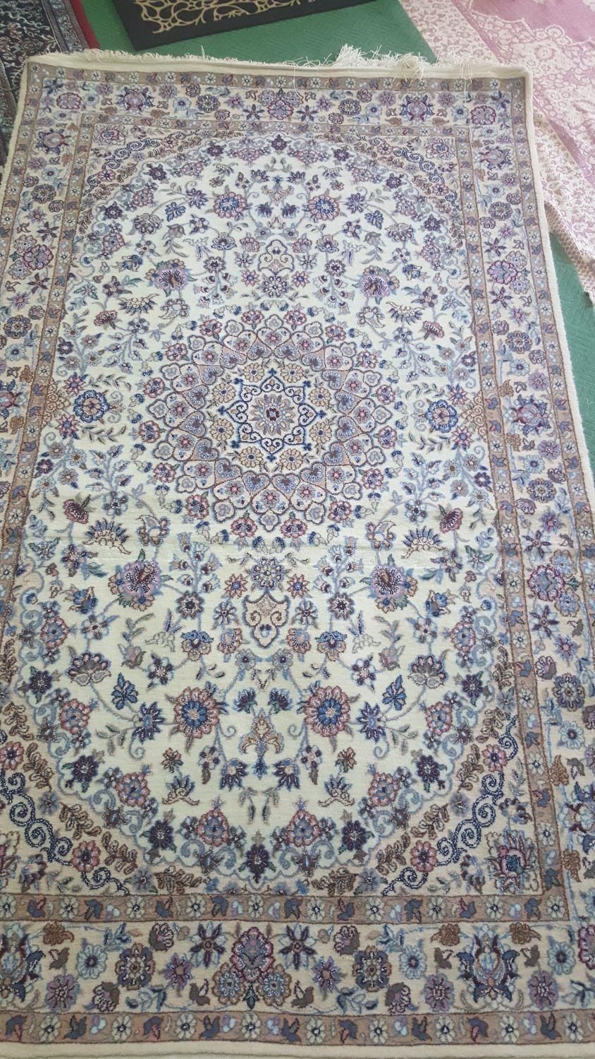 فرش دستبافت یک جفت|فرش|لنجان, |دیوار