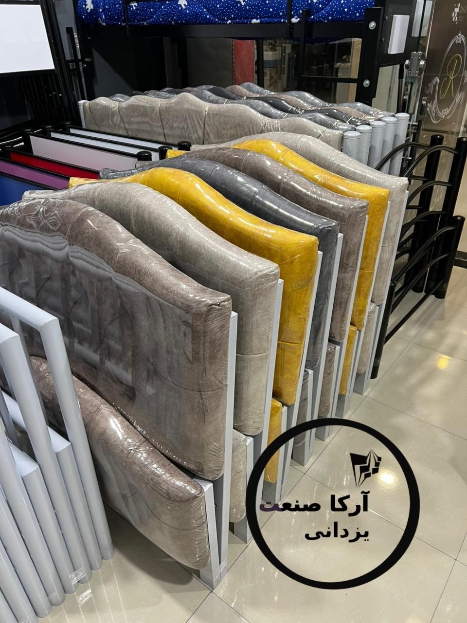 تخت خواب فلزی یک نفره چستر مدل پریما (آرکا صنعت)|تخت و سرویس خواب|مشهد, شهید آوینی|دیوار
