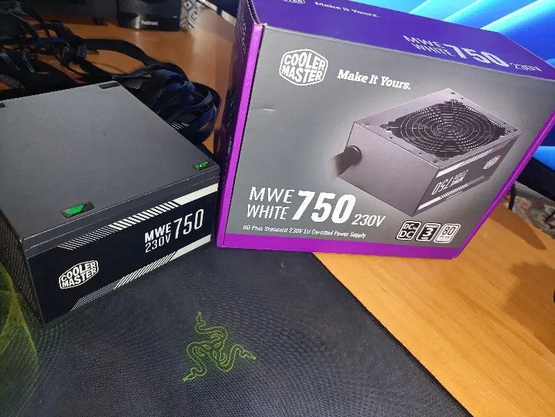پاور کامپیوتر 750وات کولر مستر مدل MWE WHITE 230v|قطعات و لوازم جانبی رایانه|رشت, علی آباد|دیوار