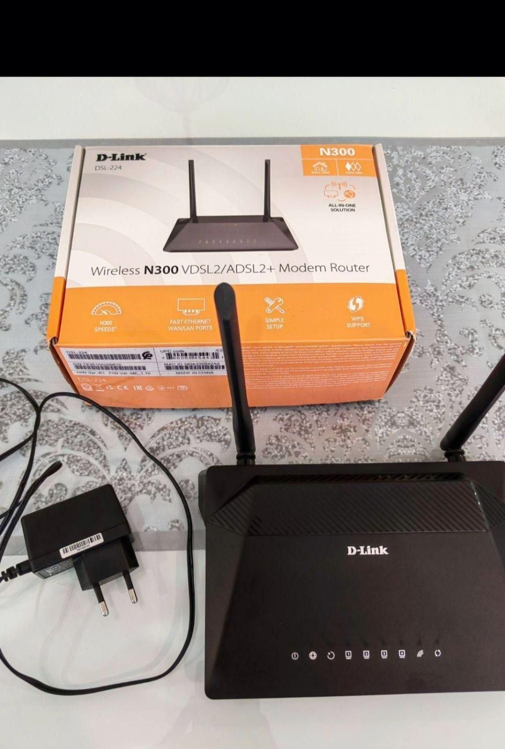 فروش مودم روتر بی سیم دی‌ لینک ADSL/VDSL|مودم و تجهیزات شبکه|آستارا, |دیوار