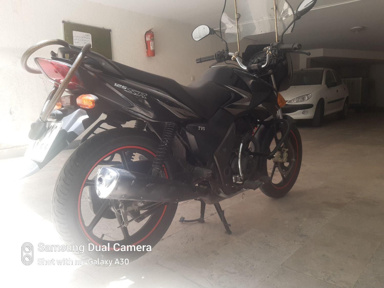 موتور TVS125(فلایم)|موتورسیکلت|تهران, سیدخندان|دیوار