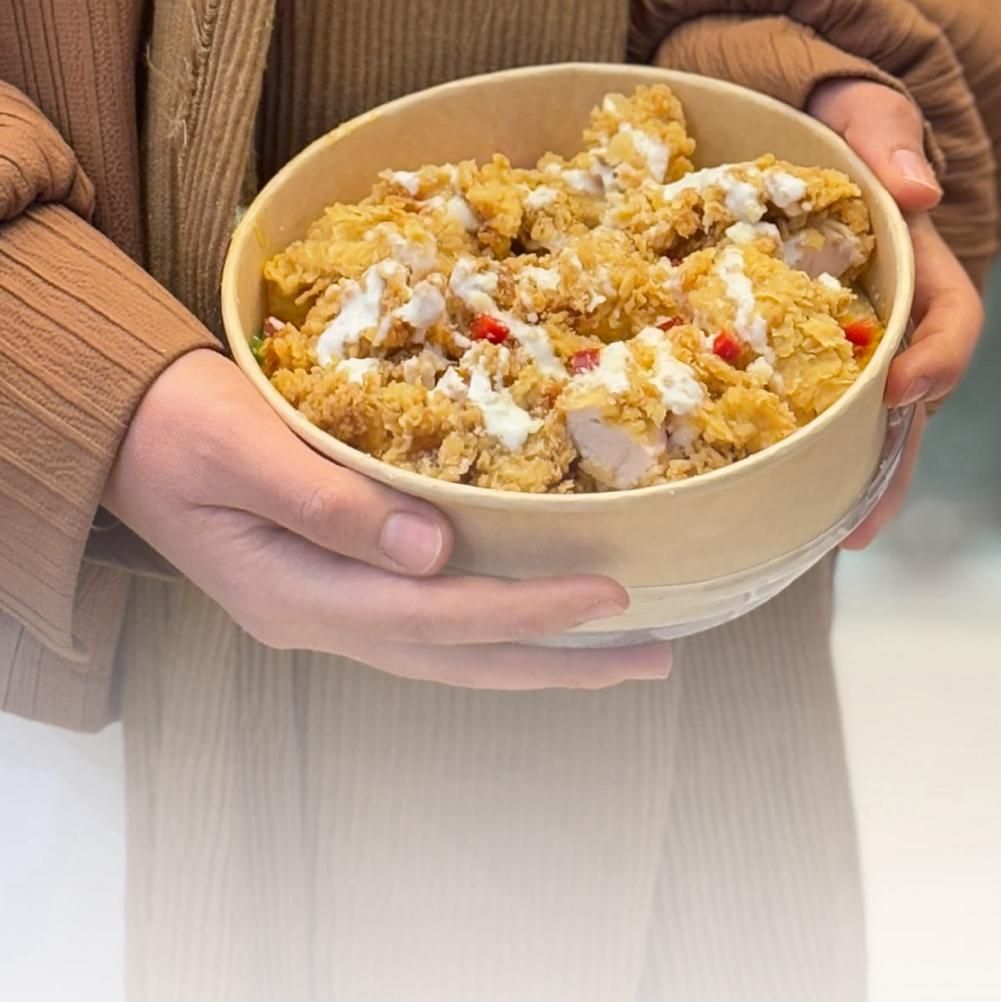 کاسه کاغذی کرافت (سالاد و پاستا)|کافیشاپ و رستوران|قم, سالاریه|دیوار