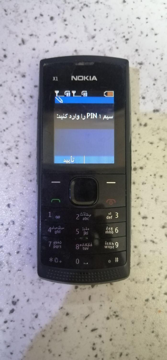 نوکیا x1 اصلی دو سیم کارت هندی|موبایل|تهران, آهنگ|دیوار