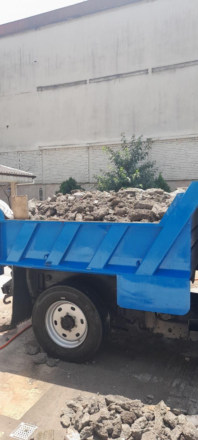حمل  نخاله ساختمانی نوخاله وماسه با کارگر با نیسان|خدمات حمل و نقل|رشت, نامجو|دیوار
