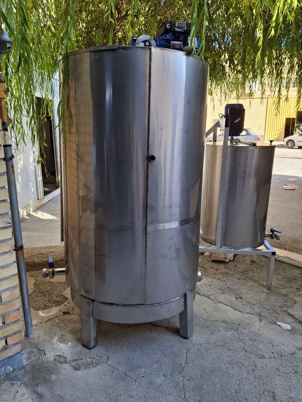 دستگاه پاتیل پروسس تانک پخت شیر شیردوش لبنیاتی|ماشین‌آلات صنعتی|کرمانشاه, |دیوار