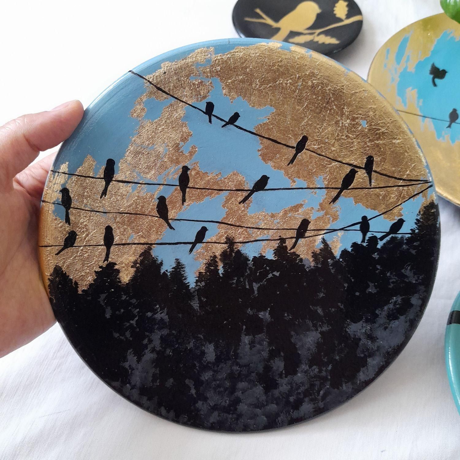 دیوارکوب سفالی|تابلو، نقاشی، عکس|آبیک, |دیوار