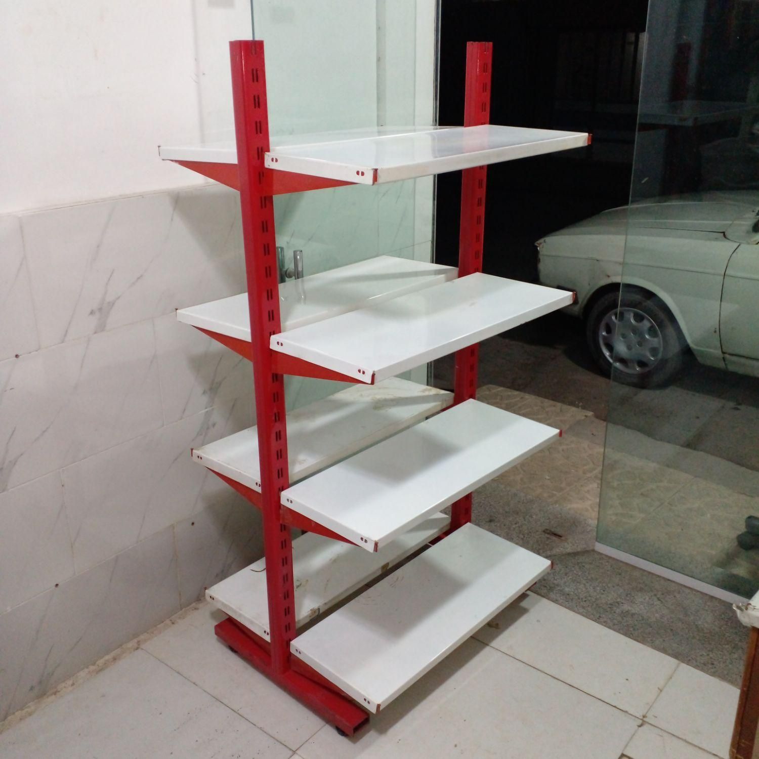 قفسه وسط مغازه قفسه فلزی فروشی استند خرید قفسه|فروشگاه و مغازه|مشهد, شهید قربانی|دیوار