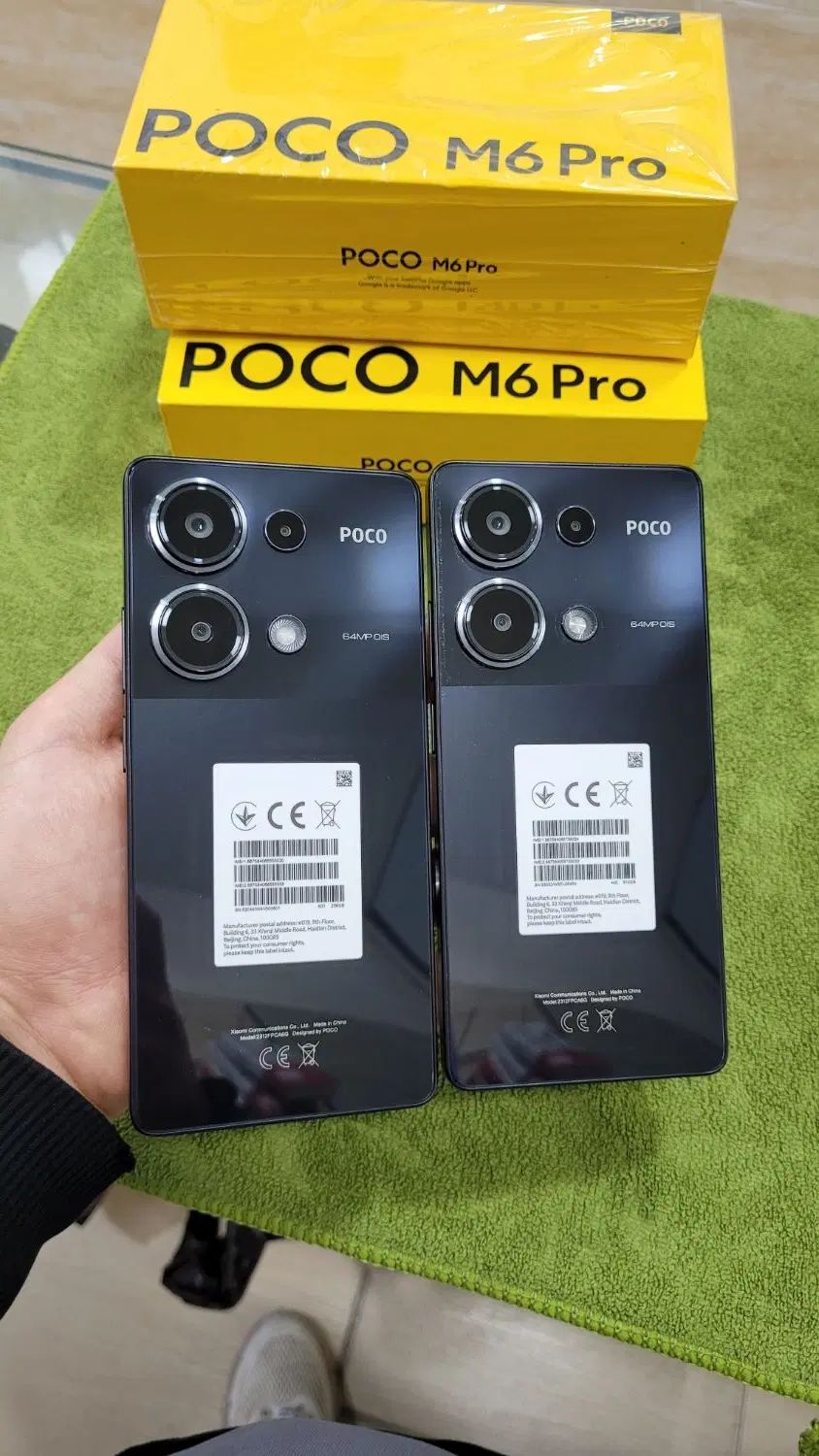 پوکو M6 PRO حافظه 512 رام 12 (فروشگاه موبایل تکنو)|موبایل|کرمانشاه, |دیوار